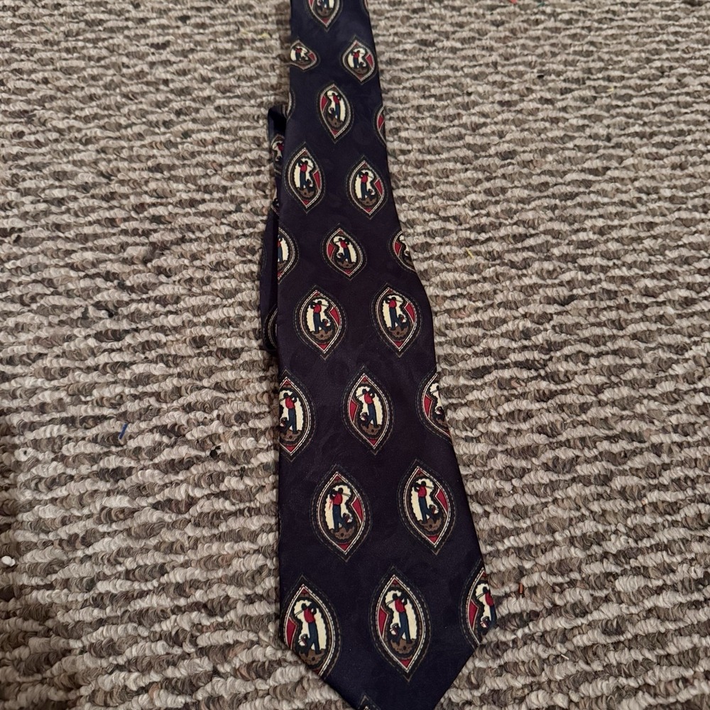 Duomo Milano Golf Tie Handmade Golfer Sport